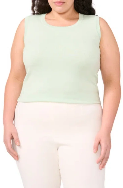 Halogenr Halogen(r) Sleeveless Knit Shell In Mint Creme