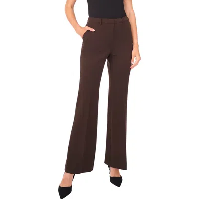 Halogenr Halogen(r) Slim Fit Flare Leg Pants In Brown