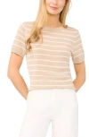 Halogenr Halogen(r) Stripe Crewneck Sweater In Neutral