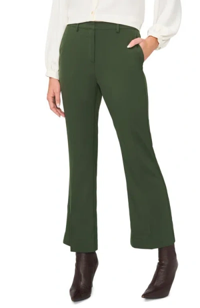 Halogenr Halogen(r) Tailored High Waist Ankle Flare Leg Pants In Midnight Sage