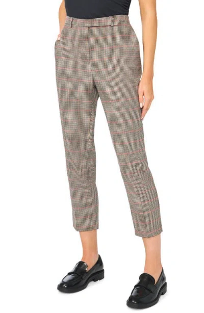 Halogenr Halogen(r) Tailored High Waist Crop Pants In Rich Black