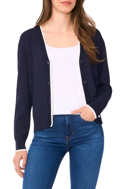 Halogenr Halogen(r) Tipped V-neck Cardigan