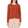 Halogenr Halogen(r) V-neck Cardigan In Baked Clay