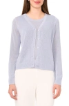 Halogenr Halogen(r) V-neck Cardigan In Blue Fog