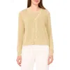 Halogenr Halogen(r) V-neck Cardigan In Soft Sage