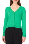 Halogenr Halogen(r) V-neck Cardigan In Vivid Green