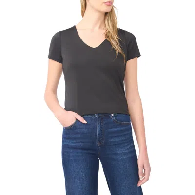 Halogenr Halogen(r) V-neck Compression T-shirt In Black