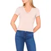 Halogenr Halogen(r) V-neck Compression T-shirt In Pink