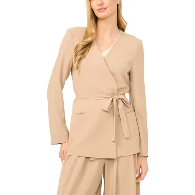 Halogenr Halogen(r) Wrap Blazer In Brown