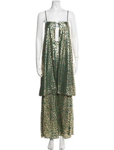 Pre-owned Halpern Animal Print Set
