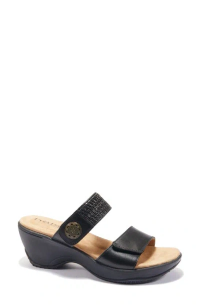 Halsa Footwear Delilah Sandal In Black