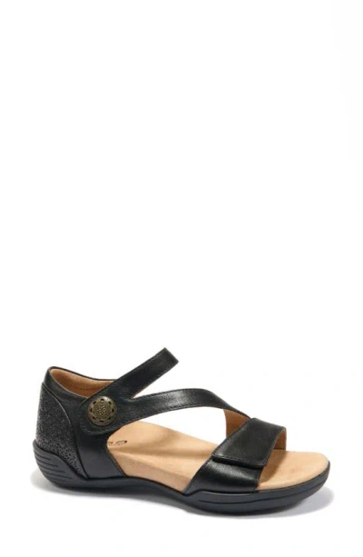 Halsa Footwear Demi Sandal In Black