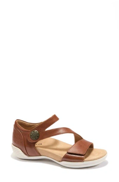 Halsa Footwear Demi Sandal In Cognac