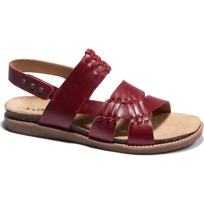 Halsa Footwear Hälsa Footwear Bella Slingback Sandal In Dark Red