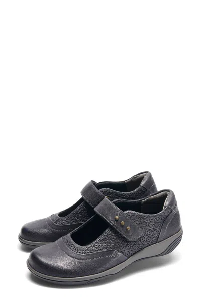Halsa Footwear Women's Aloe Mary Jane Shoes In Navy In Blue