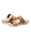 Halsa Footwear Desiree Sandal In Gold