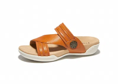 Halsa Footwear Women's Desiree Sandal In Mango In Brown