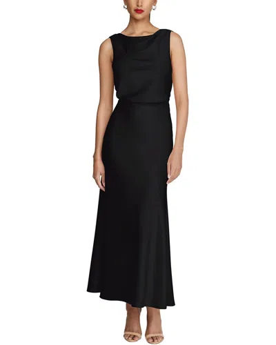 Halston Aubrie Midi Dress In Transparent