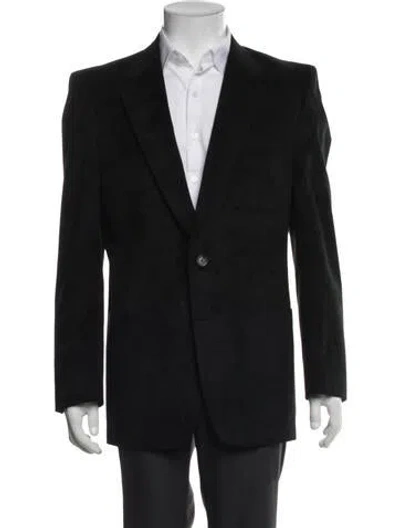 Pre-owned Halston Blazer In Black