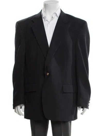 Pre-owned Halston Blazer In Black