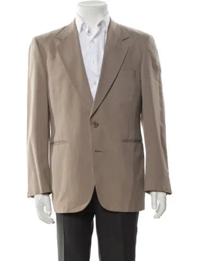 Pre-owned Halston Blazer In Neutral