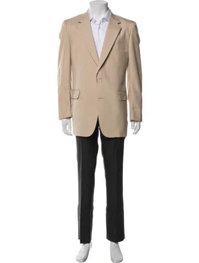 Pre-owned Halston Blazer In Neutral