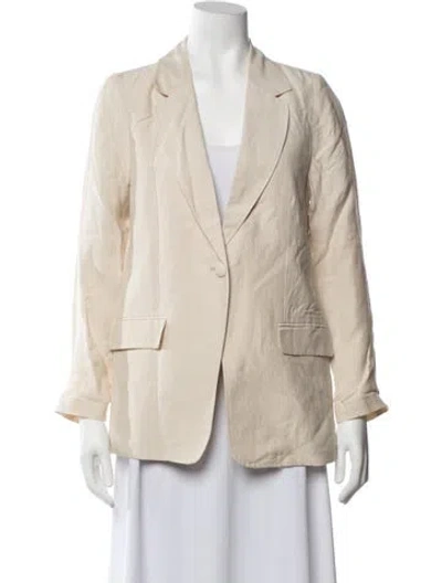Pre-owned Halston Blazer In Neutrals