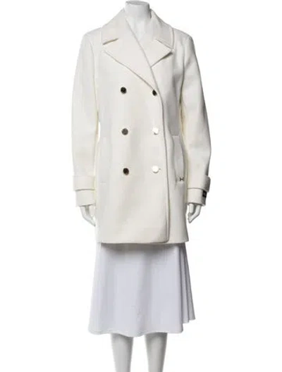 Pre-owned Halston Blazer W/ Tags In White