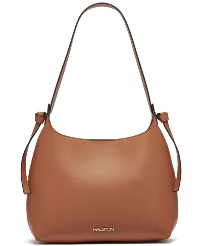 Halston Brooke Mini Shoulder Bag In Oak