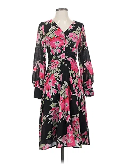 Halston Casual Dress In Black