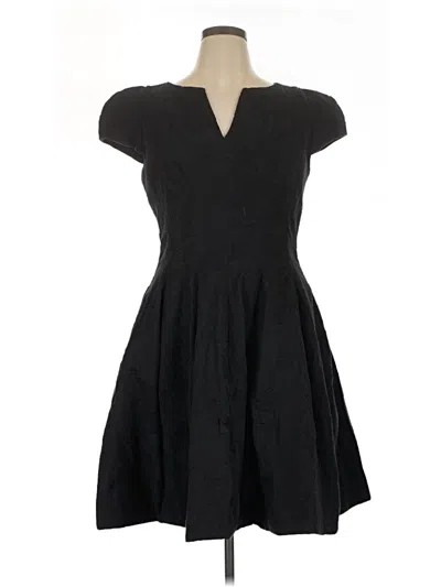 Halston Casual Dress In Black
