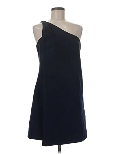 Pre-owned Halston Casual Dress In Blue