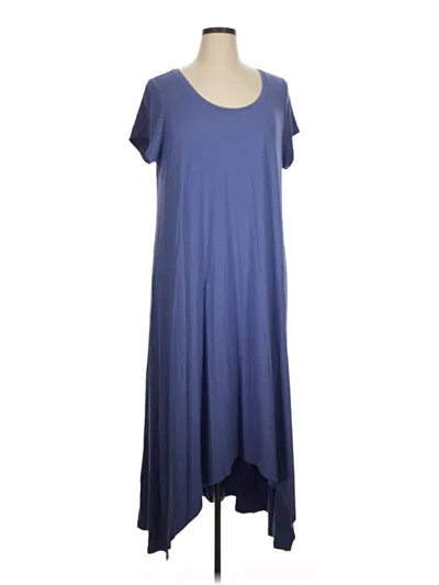 Pre-owned Halston Casual Dress In Purple