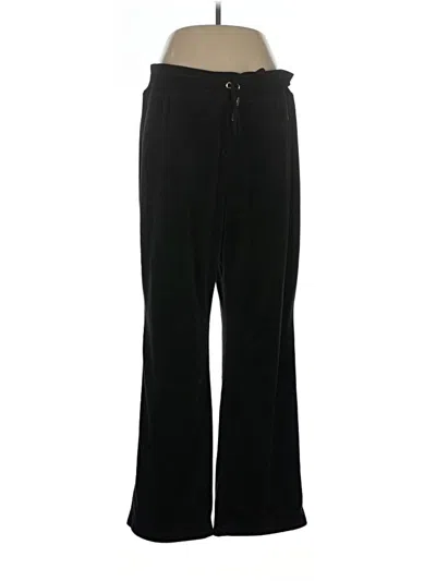 Pre-owned Halston Casual Pants In Black