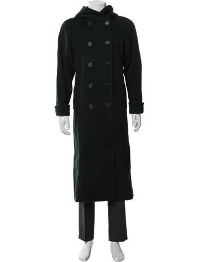 Pre-owned Halston Coat In Black