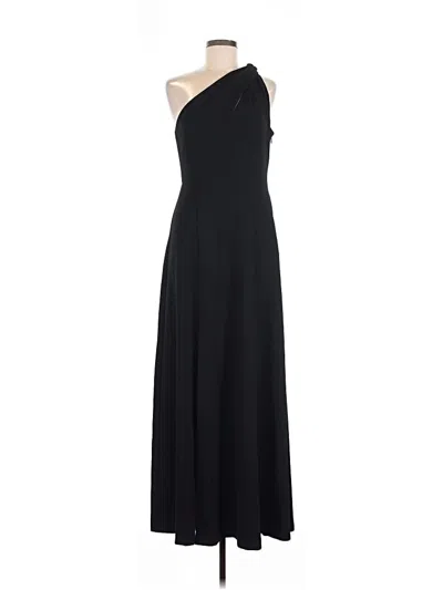 Pre-owned Halston Cocktail Dress In Black