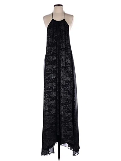 Pre-owned Halston Cocktail Dress In Black