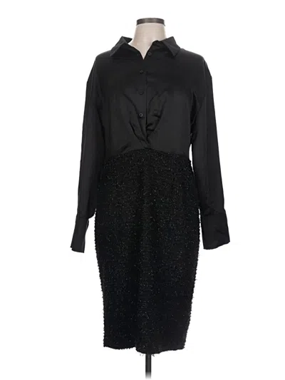 Halston Cocktail Dress In Black