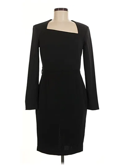 Pre-owned Halston Cocktail Dress In Black