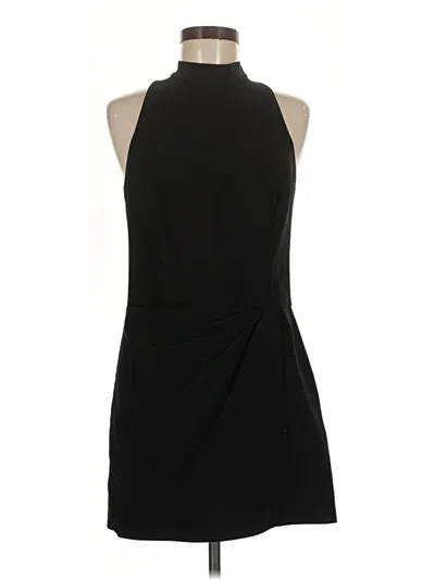 Pre-owned Halston Cocktail Dress In Black