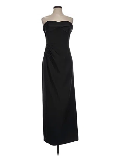 Pre-owned Halston Cocktail Dress In Black