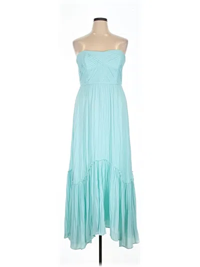 Pre-owned Halston Cocktail Dress In Blue