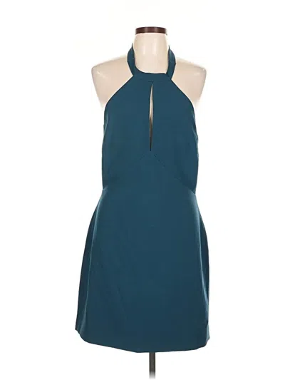 Halston Cocktail Dress In Green
