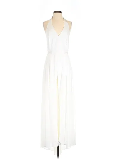Pre-owned Halston Cocktail Dress In Ivory