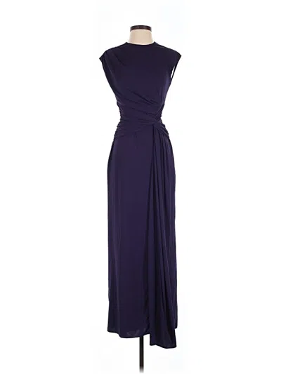 Pre-owned Halston Cocktail Dress In Purple