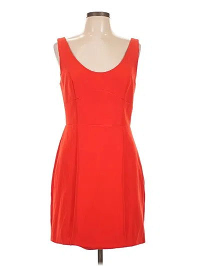 Pre-owned Halston Cocktail Dress In Red