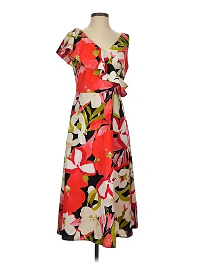 Pre-owned Halston Cocktail Dress In Red