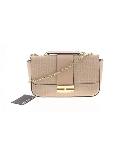 Pre-owned Halston Crossbody Bag In Gold