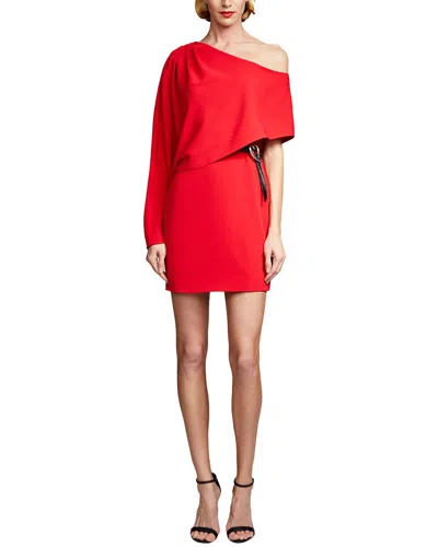 Halston Deja Dress In Red