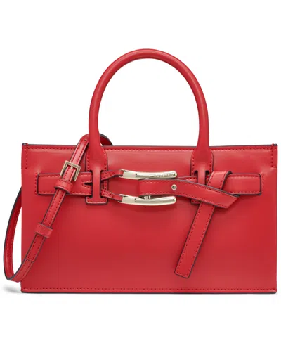 Halston Dora Medium Crossbody Bag In  Red